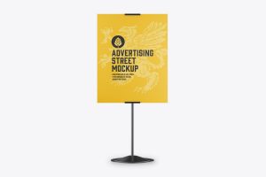 Outdoor Signboard Mockup