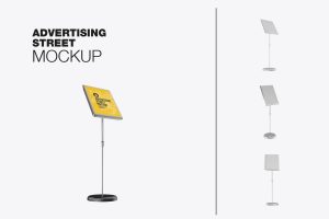 Outdoor Signboard Mockup