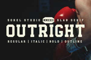 Outright slab serif