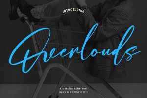 Overlouds Signature Font