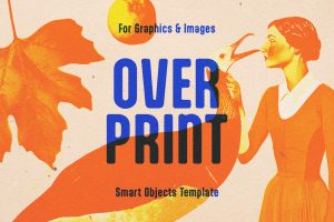Overprint Risograph Effect