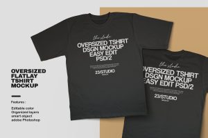 Oversized Apparel Mockup