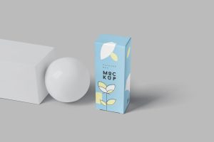 Package Box Mock-Up – Long Rectangle