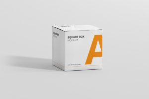 Package Box Mock-Up – Square