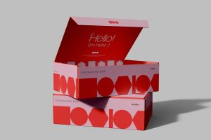 Packaging Boxes Mockup