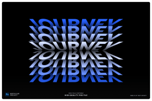 Page Flip Text Effect