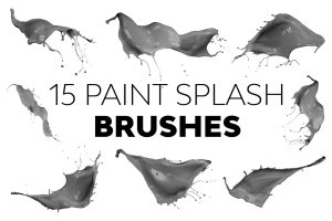 Paint Splash Brushes