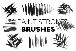 Paint Strokes Brushes