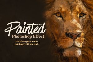 Painted Photo Effect for Photoshop