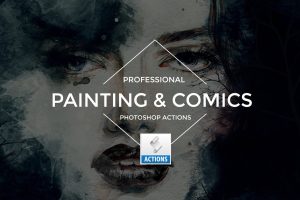Painting & Comics Photoshop Actions