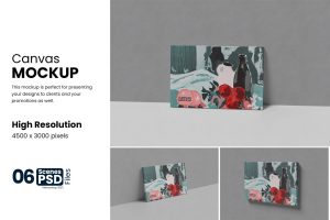 Painting Canvas Mockup