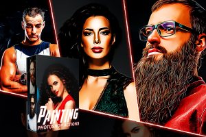 Painting Photoshop Action