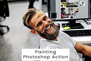 Painting Photoshop Action
