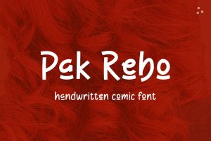 Pak Rebo – Comic Font