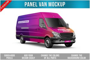 Panel Van Mockup