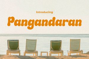 Pangandaran – Retro Groovy Font
