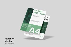 Paper A4 Mockup