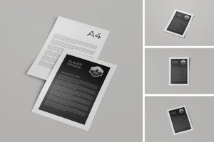Paper A4 Mockup