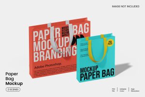 Paper Bag Mockup