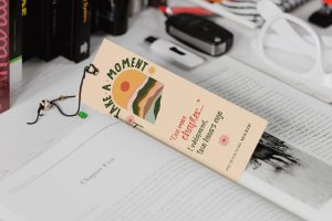 Paper Bookmark Mockup