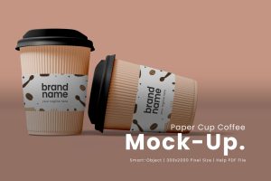 Paper Cup Coffee Mockup