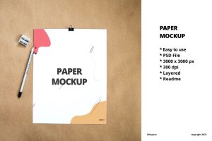 Paper Mockup