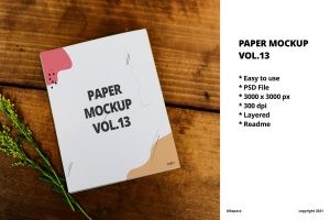 Paper Mockup Vol.13