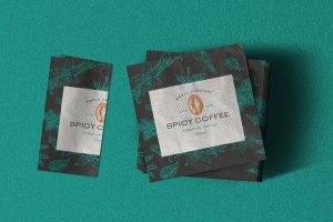 Paper Napkin Mockup