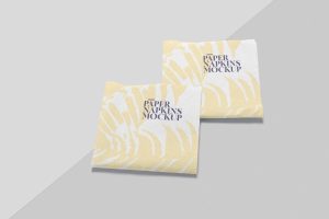 Paper Napkin Mockups