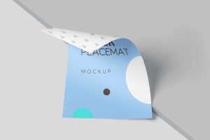 Paper Placemat Mockups