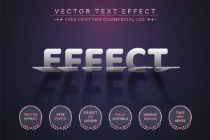 Paper Shadow – Editable Text Effect, Font Style