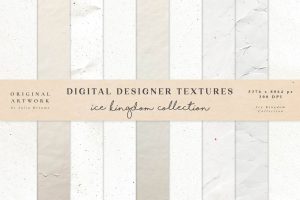 Papers White Craft Textures Set