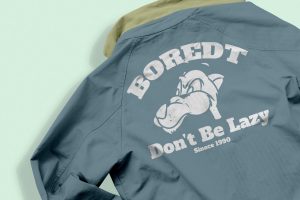 Parachute Jacket Apparel Mockup