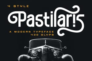 Pastilaris Modern Elegant Luxury Font TNI