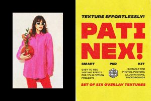 Patinex: Smart Texturing Kit for Posters