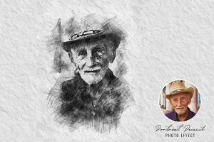 Pencil Drawing Photo Effect