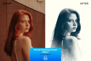 Pencil Drawing Photo Effect