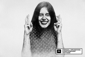 Pencil Drawing Photoshop Action