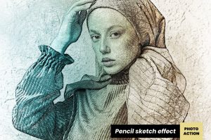 Pencil Sketch Effect Action