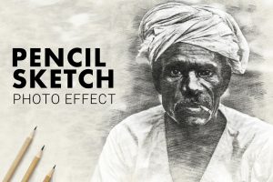Pencil Sketch Photo Effect