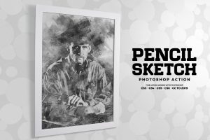 Pencil Sketch Photoshop Action