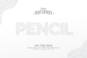 Pencil Text Effect