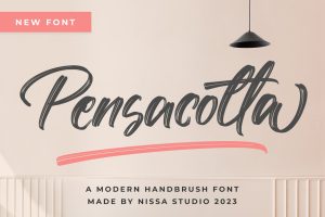Pensacotta – Brush Font