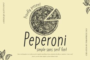 Peperoni – Handwritten Cute font
