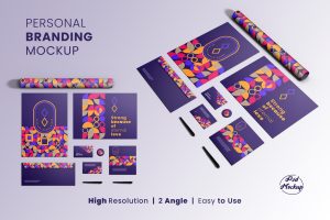 Personal branding mockup