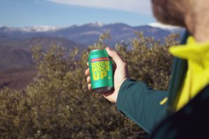 Perspective Beer Can Mockup