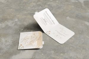 Perspective Wedding Invitation Mockup