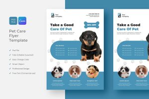 Pet Care Flyer