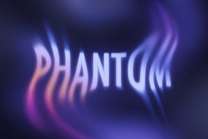 Phantom Ghost Text Effect