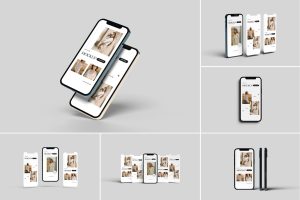 Phone 12 screen App mockup